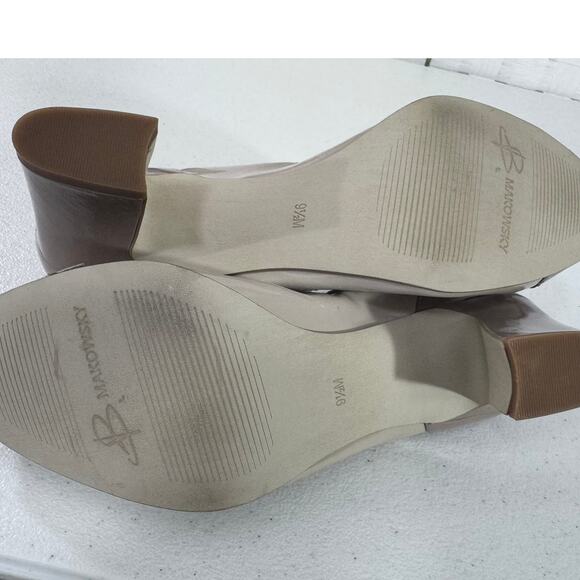 "B. Makowsky" Chunky Heel, Slip On Pumps,Bow On fronts,Almost Brand New,Office - Picture 10 of 10